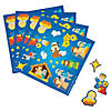 1/4" - 1 1/2" Bulk 50 Pc. Nativity Scene Paper Sticker Sheets Image 1