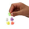 1/4&quot; x 1/2&quot; Bulk 50 Pc. Micro 3D-Printed Glow-in-the-Dark Ducks Image 1