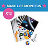 1/4&quot; x 4 1/4&quot; Solar System Multicolor Paper Sticker Scenes - 12 Pc. Image 2