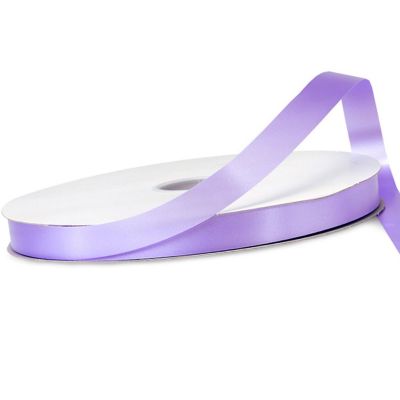 1/4"x100 yard Lavender Polyester Satin Gift Ribbon Image 1