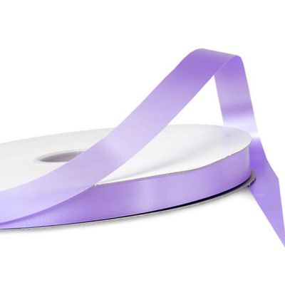 1/4"x100 yard Lavender Polyester Satin Gift Ribbon Image 2
