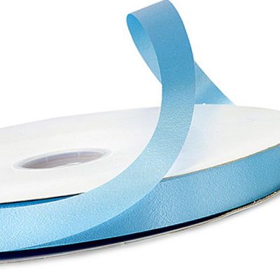 1/4"x100 yard Light Blue Polyester Satin Gift Ribbon Image 2