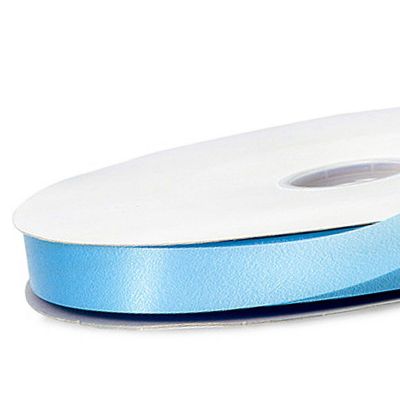 1/4"x100 yard Light Blue Polyester Satin Gift Ribbon Image 3