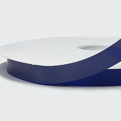 1/4"x100 yard Navy Blue Polyester Satin Gift Ribbon Image 3
