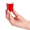 1.5 oz. Bulk 50 Ct. Red Party Cup Disposable BPA-Free Plastic Shot Glasses Image 1