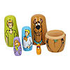 1" &amp;#8211; 5" Scooby-Doo!&amp;#8482; Characters Nesting Dolls Set - 5 Pc. Image 1