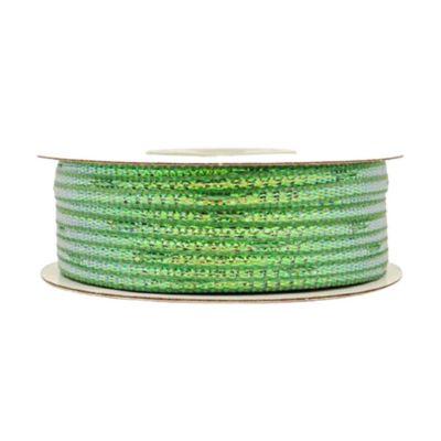 1/8"x50 yards Sage Organza Pull Bows Ribbon Image 2