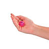 1" Bulk 48 Pc. Mini Smile Face Rubber Bouncy Ball Assortment Image 1