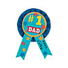 #1 Dad Award Ribbon Craft Kit - Makes 12 Image 1