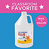 1 Gallon Container of Classic Clear Washable Glue for Arts & Crafts Image 3