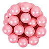 1" Large Shimmer Bright Classic Pink Gumballs - 97 Pc. Image 1