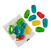 1 lb. Flip Flop Fruit-Flavored Gummy Candy Fun Packs - 20 Pc. Image 1