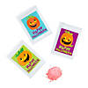 1 lb. Halloween Strawberry Popping Hard Candy with Stickers - 36 Pc. Image 1