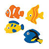 1 lb. Multicolored Fish-Shaped Gummy Candy - 38 Pc. Image 1
