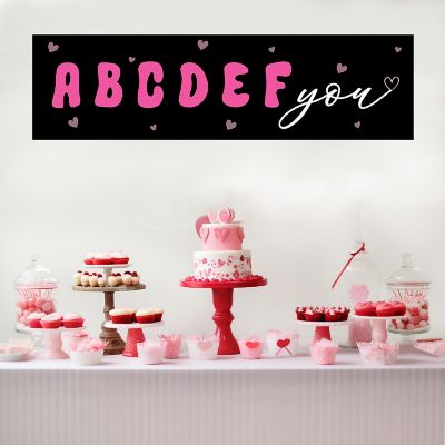 1 PC Galentine ABCDEF You Banner Image 1