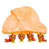 1" x 1 1/4" Thanksgiving Turkey Character Paratroopers - 12 Pc. Image 1