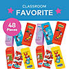 1" x 2 1/2" Bulk 48 Pc. Dr. Seuss&#8482; Characters Beveled Rubber Erasers Image 2