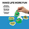 1" x 2 1/4" Heart-Shaped Containers of Dr. Seuss&#8482; The Grinch Slime - 12 Pc. Image 3