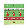 1" x 2 1/4" Mini Christmas Red & White Cotton Stockings - 24 Pc. Image 2