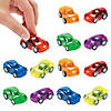 1" x 2" Mini Transparent Pull-Back Cars - 12 Pc. Image 1