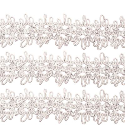 1" x 20 Yards White Trim 5 Packs Trim Image 1