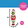 1" x 3 1/2" Dr. Seuss&#8482; The Grinch in Santa Suit Vinyl Toys - 12 Pc. Image 4