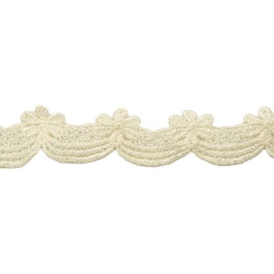 1" x 30 Yards  Ivory Venise Lace Trims Image 1