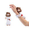 10 1/2" Hugging Stuffed Jesus Slap Bracelets - 12 Pc. Image 1