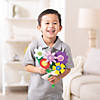 10 1/2" Self-Adhesive Felt Colorful Flower Bouquet Craft Kit - Makes 12 Image 3