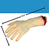 10 1/2" Severed Plastic Hand Halloween Tabletop Decoration Image 2