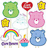 10 1/2&quot; x 9 3/4&quot; Care Bears&amp;#8482; Party Cardstock Photo Booth Props Set - 12 Pc. Image 1
