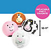 10" - 11" Inflatable Farm Animal Character Vinyl Ball Toys - 4 Pc. Image 3