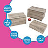 10" &amp;#8211; 14" Shiplap Cardboard Buffet Riser Crate Set &amp;#8211; 3 Pc. Image 3