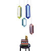 10" - 16" Geometric Hanging Lanterns - 4 Pc. Image 2