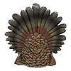 10.5" Fall Harvest Turkey Tabletop Decoration Image 3