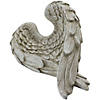 10.75" Weathered Angel Wings Outdoor Garden Statue Image 4