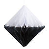 10" Black Diamond Honeycomb Ceiling Decorations  - 6 Pc. Image 1