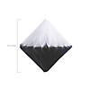 10" Black Diamond Honeycomb Ceiling Decorations  - 6 Pc. Image 1