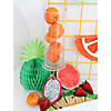 10" Bright Pineapple Honeycomb Tissue Paper Centerpieces - 4 Pc. Image 2