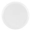 10" Clear Flat Round Disposable Plastic Dinner Plates (40 Plates) Image 1