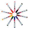 10-Color Rainbow Colors Tulip<sup>&#174;</sup> Brush Tip Fabric Markers Image 1