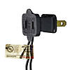 10-Count Clear G50 Globe Patio Light Set - 9ft Black Wire Image 3