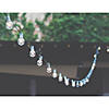 10-Count Clear G50 Globe Patio Light Set  9ft Green Wire Image 1