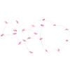 10-Count LED Lighted Flamingo Fairy Lights - Warm White Image 2