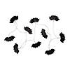 10-Count Warm White LED Halloween Bat Fairy Lights  4.25ft Copper Wire Image 2