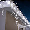 10 Ft. Lightshow<sup>&#174;</sup> Strands of Magic&#8482; Tangle-Free Cool White LED Light Icicle String Christmas Outdoor Yard Decoration Image 2