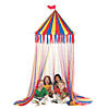 10 Ft. Multicolored Big Top Nylon Canopy Tent Carnival Party Decoration Image 1