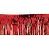 10 ft. x 15" Red Metallic Float Fringe Decoration    Image 1