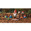 10" Garden Gnome Greeter with Seasonal Hats Collection - 10 Pcs. Image 1