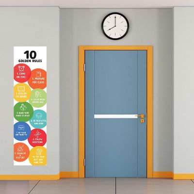 10 Golden Rules Banner 2PC - 13 x 48 Inch Image 2